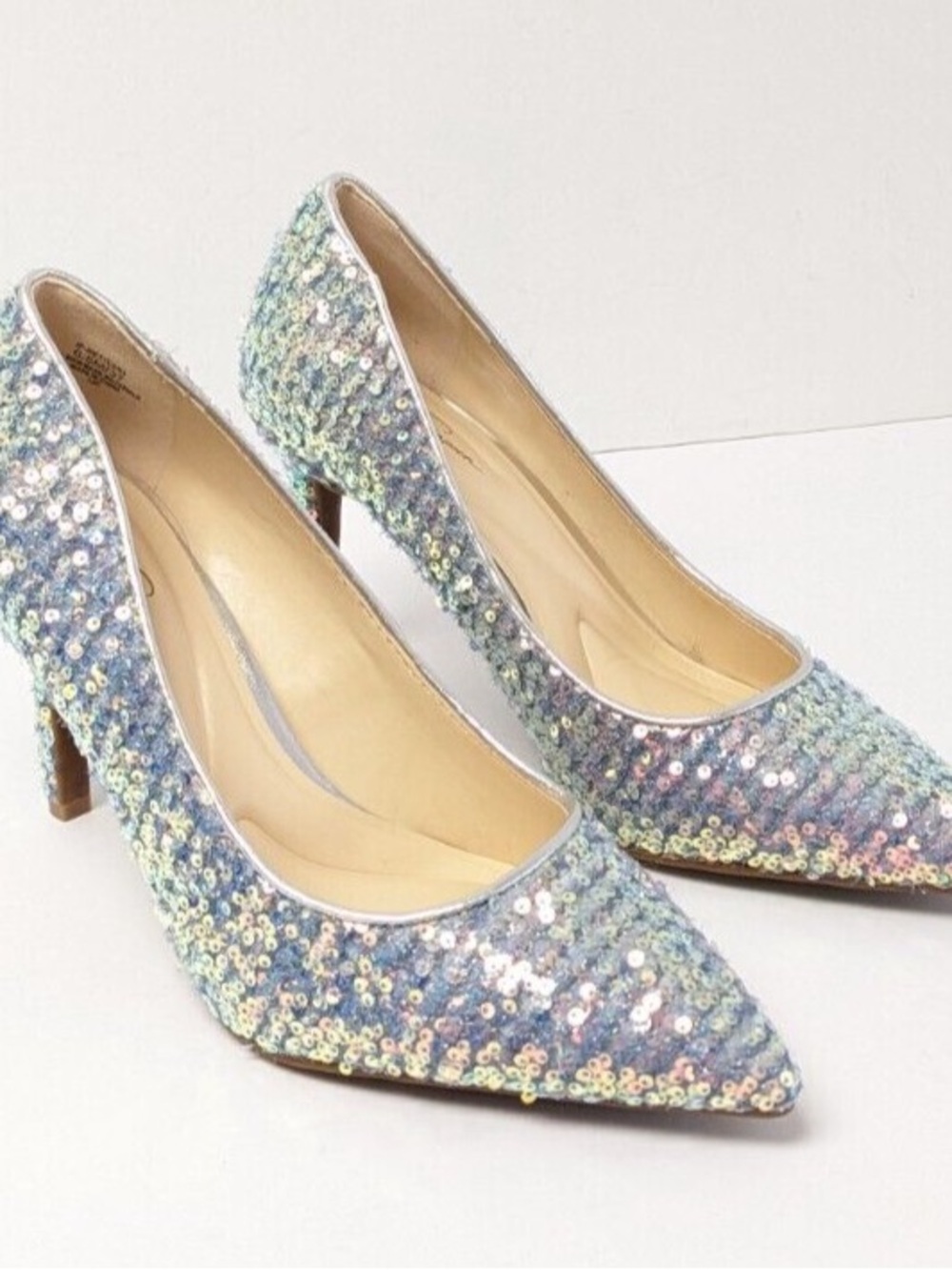 Jessica Simpson Nettles - Silver Metallic Sequin